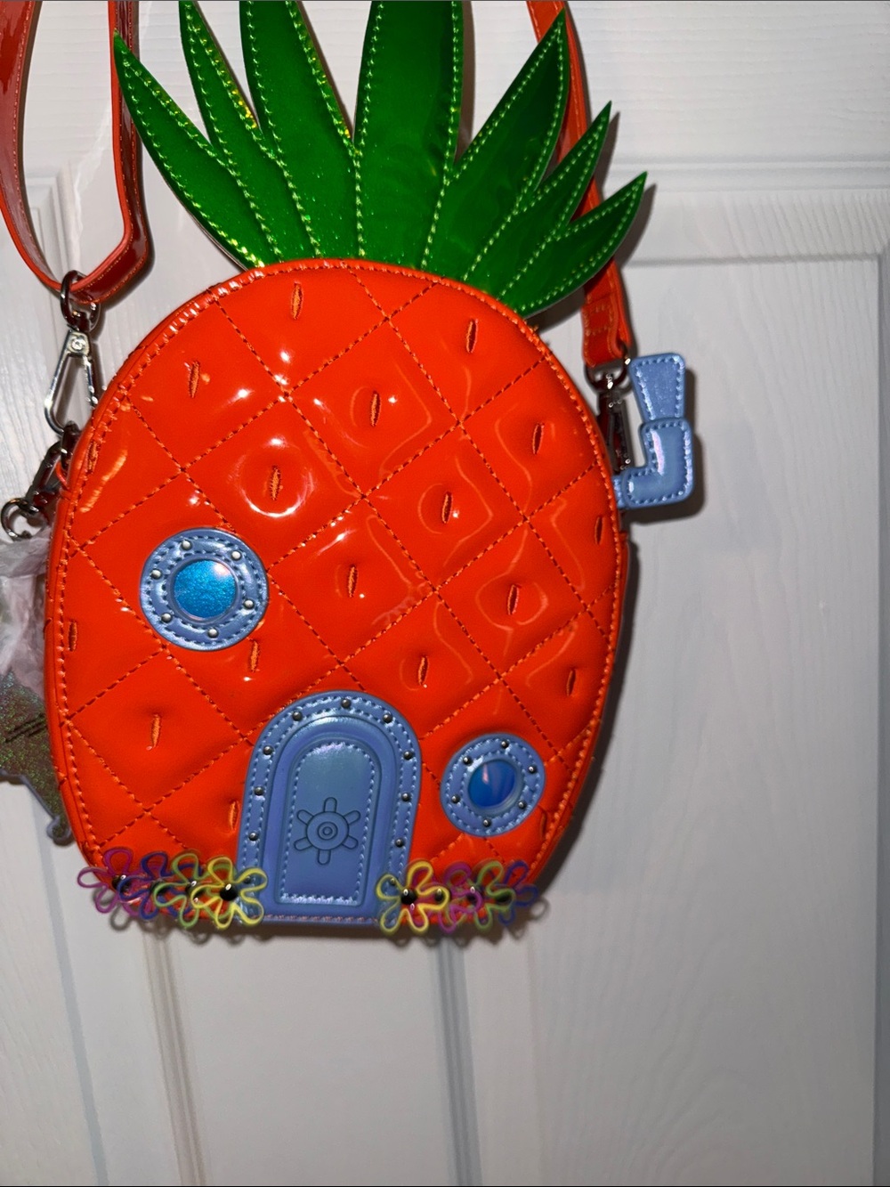 SpongeBob Pineapple Crossbody Bag - Orange & Green